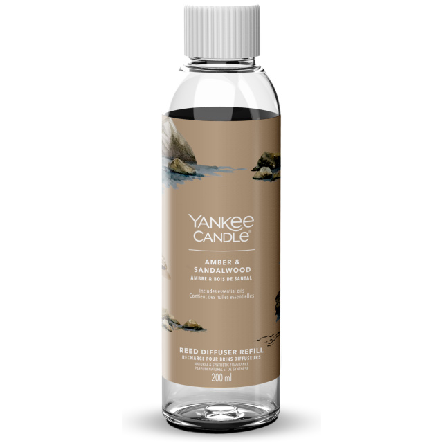 Ritrovare il profumo che ami non dovrebbe essere complicato. Con la ricarica per diffusore a bastoncini Amber & Sandalwood di Yankee Candle, puoi...