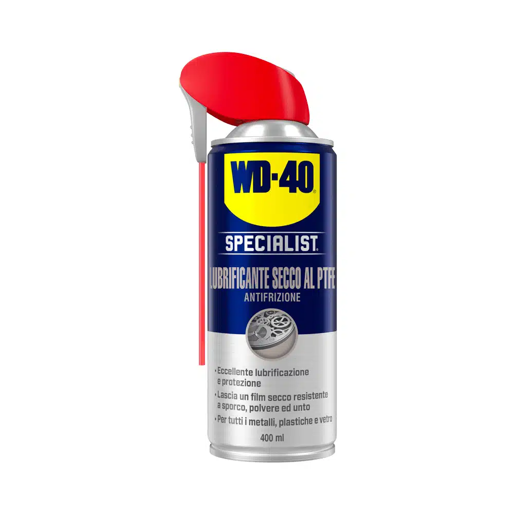 WD-40 COMPANY WD 40 LUBRIFICANTE SECCO AL PTFE 400ML Se lavori con metalli e hai bisogno di un prodotto che faciliti ogni operazione di taglio, foratura o filettatura, il WD-40 Olio da Taglio Spray è...
