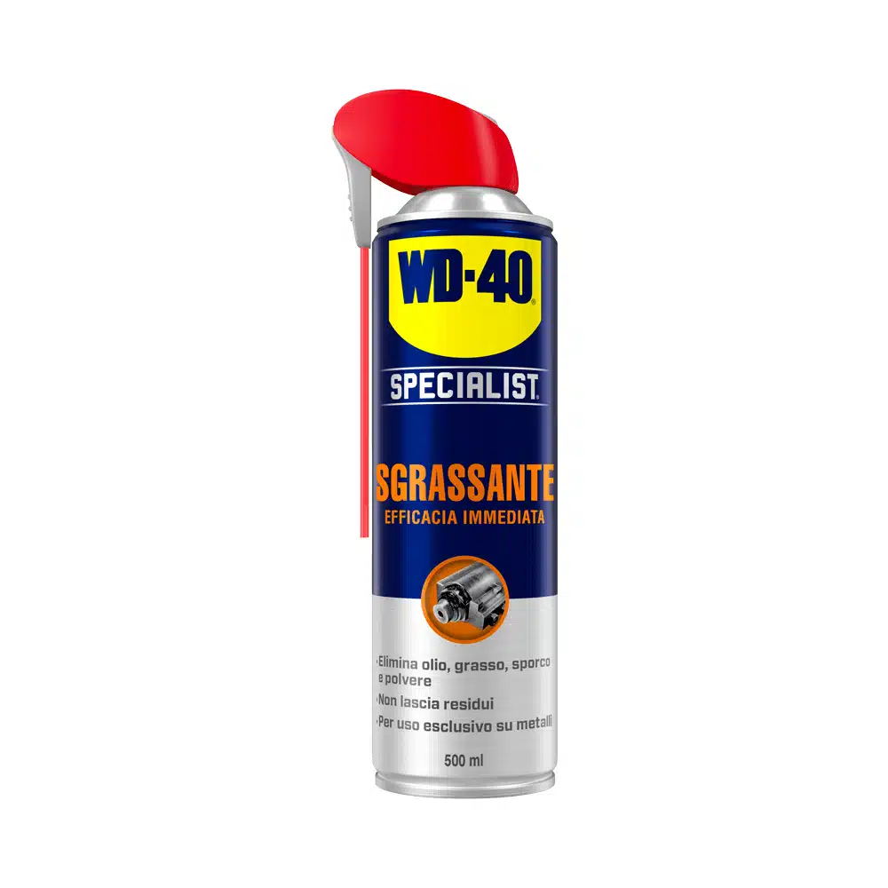 WD-40 COMPANY WD 40 SGRASSANTE EFFETTO IMMEDIATO 500 ML Se lavori con metalli e hai bisogno di un prodotto che faciliti ogni operazione di taglio, foratura o filettatura, il WD-40 Olio da Taglio Spray è...