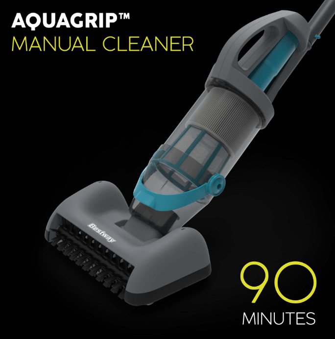 BESTWAY ASPIRATORE PORTATILE AQUAGRIP La manutenzione della piscina raggiunge nuovi standard di praticità e comfort grazie all'aspiratore ricaricabile AquaGrip, un dispositivo progettato...
