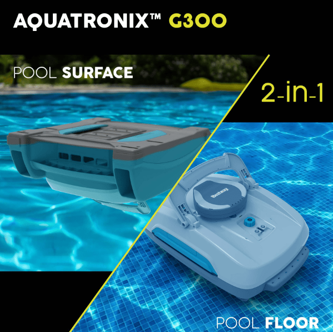 BESTWAY ROBOT X PISCINA AQUATRONIX PRO G300 Il robot pulitore AquaTronix Pro G300 rappresenta la soluzione definitiva per chi desidera delegare completamente la cura della propria piscina a una...