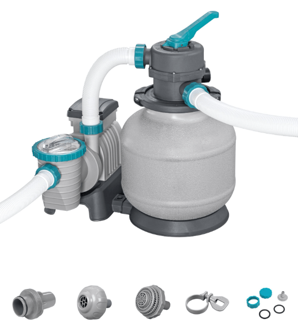 BESTWAY FILTRO SABBIA DA 8.327 L/H Ecco una descrizione fluida e discorsiva per questo modello ad alte prestazioni:n n La pompa di filtraggio a sabbia da 8.327 L/h rappresenta il top...