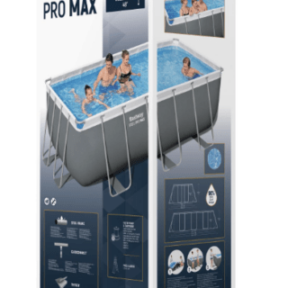 BESTWAY PISCINA STEEL PRO MAX RETT. CM.412X201X122 Se cerchi una piscina che unisca una resistenza eccezionale a una semplicità d'uso imbattibile, la Steel Pro MAX è il punto di riferimento....