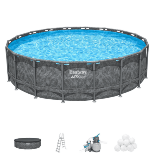 Prodotti in promozione 77 Quando si parla di piscine fuori terra, la Bestway APX 365 rotonda da 5,49 metri di diametro rappresenta il top della categoria per chi desidera un...