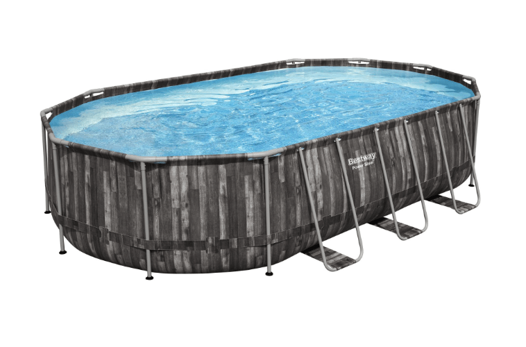 BESTWAY PISCINA STEEL PRO MAX OVALE CM.549X274X122 Con la piscina fuori terra Bestway Steel Pro MAX Ovale da 549x274x122 cm, l'estate si trasforma in un'esperienza di relax e divertimento direttamente...