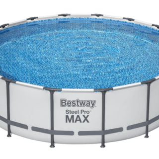Scopri il piacere di un'estate all'insegna del divertimento e del relax con la piscina rotonda Bestway Steel Pro Max da 488x122 cm. Grazie alle sue...