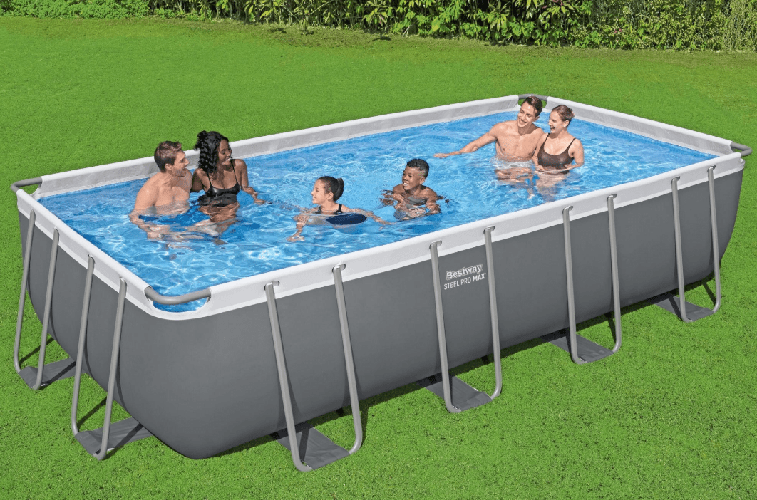 BESTWAY PISCINA STEEL PRO MAX RETT.CM549X274X122 Se stai cercando il perfetto equilibrio tra solidità, stile e un prezzo imbattibile, la Steel Pro MAX è la risposta definitiva. Questa piscina fuori...