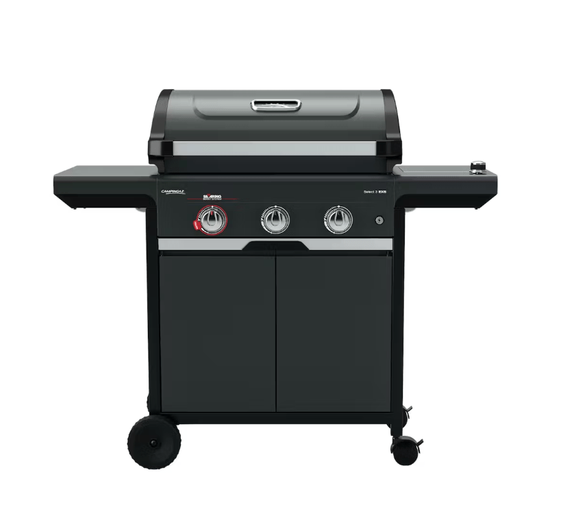 CAMPING GAZ ITALIA SRL BBQ SELECT 3 EXS SBS Il Campingaz Select 3 EXS SBS (codice 2227039) si presenta come la soluzione ideale per chi desidera trasformare il proprio spazio esterno in una...