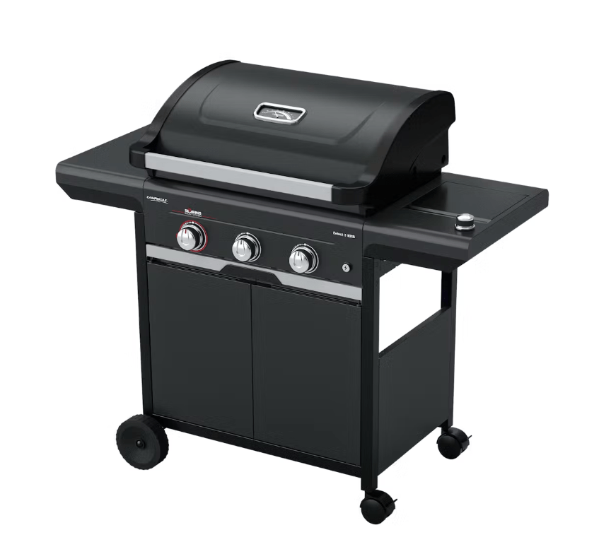 CAMPING GAZ ITALIA SRL BBQ SELECT 3 EXS SBS Il Campingaz Select 3 EXS SBS (codice 2227039) si presenta come la soluzione ideale per chi desidera trasformare il proprio spazio esterno in una...