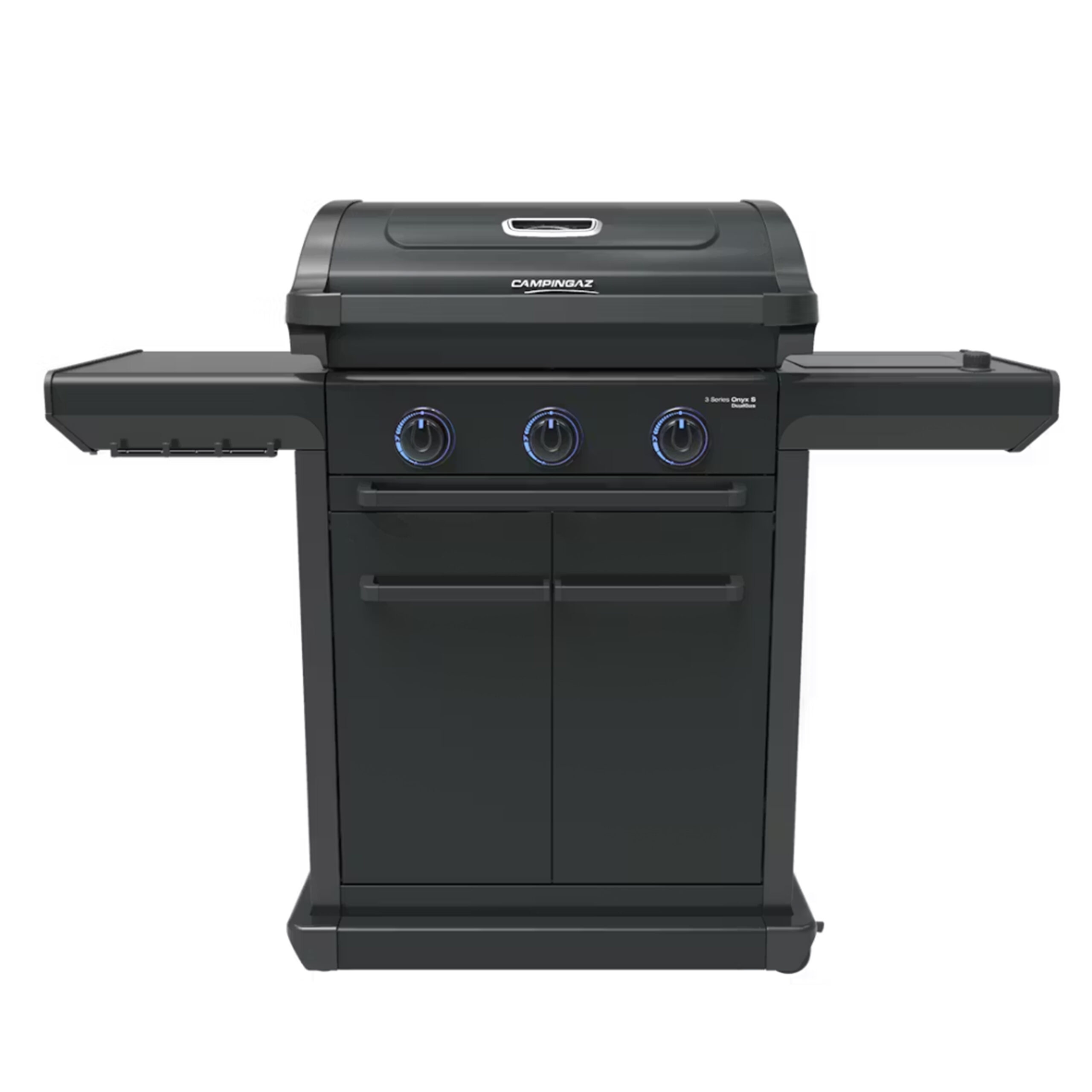 CAMPING GAZ ITALIA SRL BBQ 3 SERIES ONYX S DUALGAS La vera rivoluzione inizia dalla libertà che il sistema DualGas mette nelle vostre mani: per la prima volta, non siete vincolati a una sola fonte di...