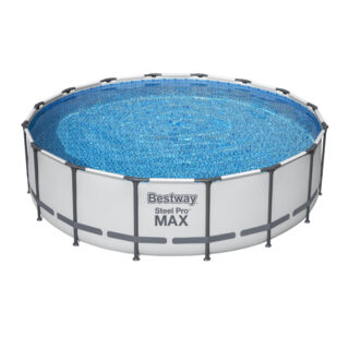 Home 7 Scopri il piacere di un'estate all'insegna del divertimento e del relax con la piscina rotonda Bestway Steel Pro Max da 488x122 cm. Grazie alle sue...