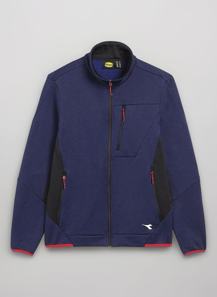 DIADORA FELPA POLAR TECHNO BLU tg.3XL La felpa Diadora Polar Techno nella variante Blu è il capo ideale per chi cerca protezione dal freddo, traspirabilità e una praticità senza...