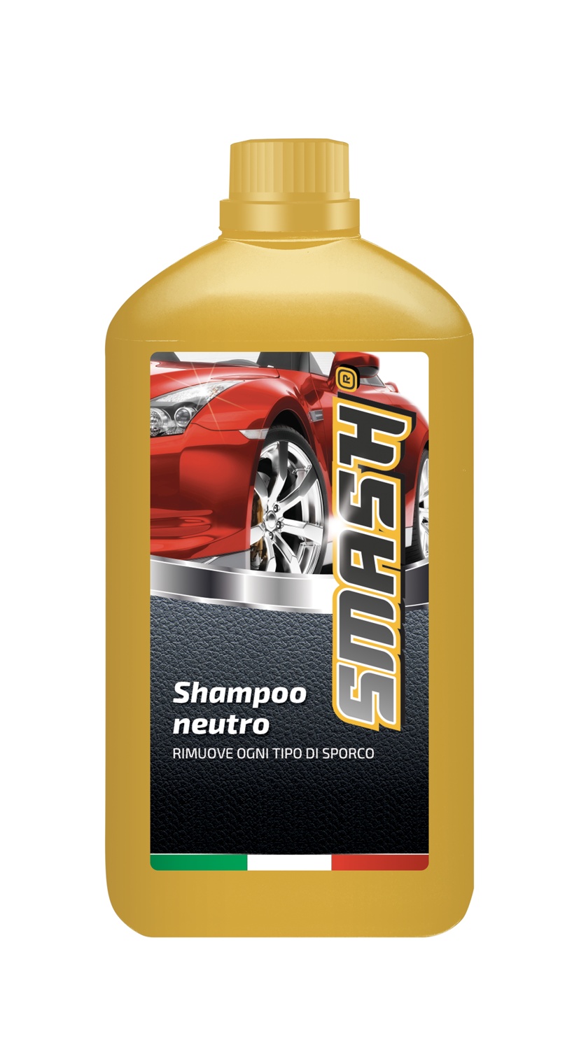 AREXONS SPA SMASH SHAMPOO NEUTRO LT.5 Shampoo neutro in tanica da 5 L per lavaggio manuale della carrozzeria. Deterge e sgrassa senza fosfati; diluizione consigliata 2 tappi in 8 L...