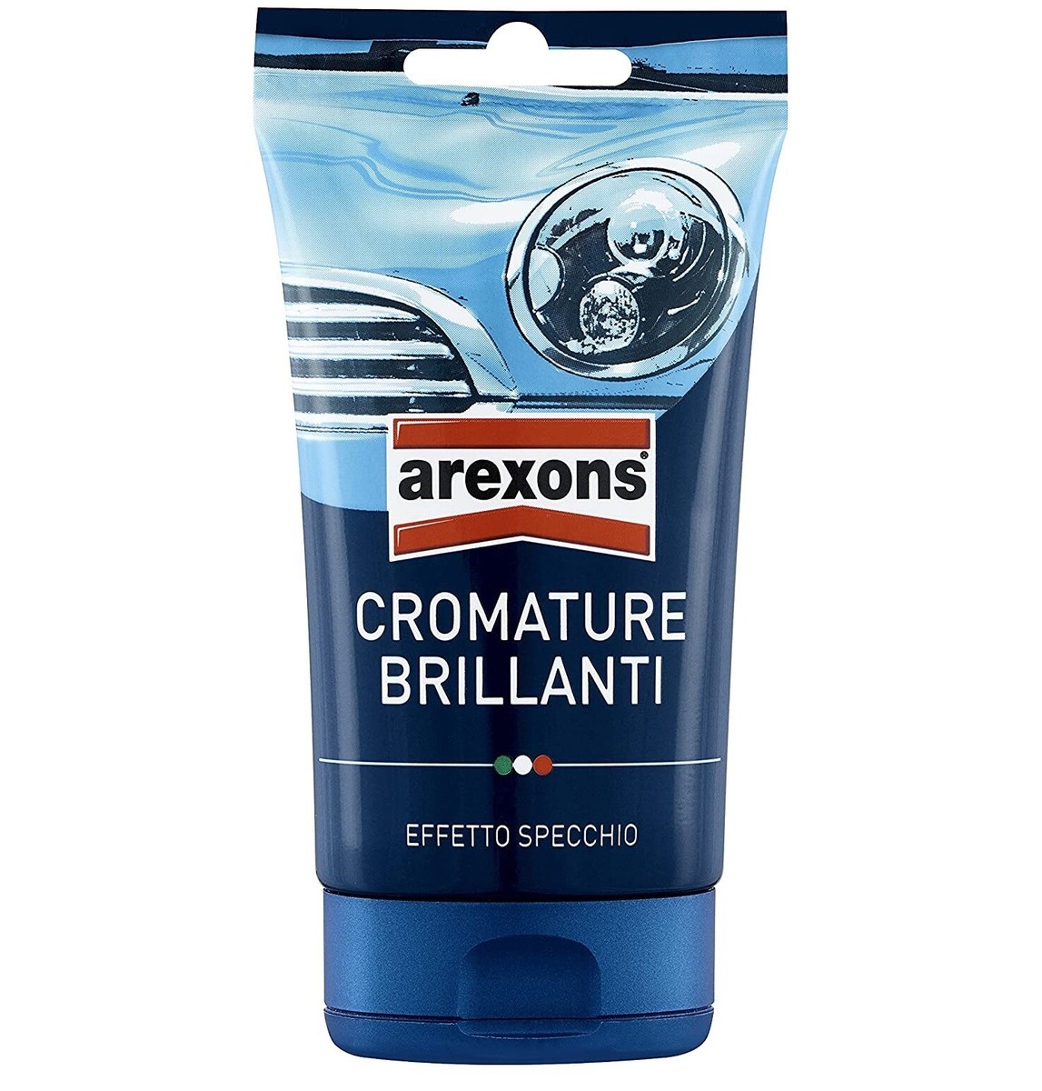 AREXONS SPA MIRAGE CROMATURE BRILLANTI GR 150 Pasta lucidante abrasiva per rimuovere ruggine e ossidazione da cromature e metalli, con effetto specchio. Confezione pratica in tubo flip-top da 150...