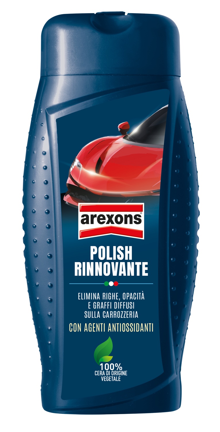 AREXONS MIRAGE POLISH RINNOVANTE ML 500 Polish rinnovante in flacone da 500 ml per ripristinare la lucentezza di vernici opacizzate e molto usurate. Formulazione a base di cariche...