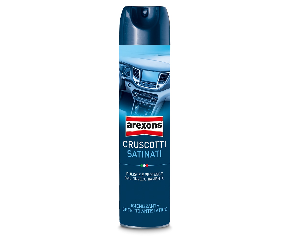 AREXONS SMASH CRUSCOTTI SATINATO - ML 600 Detergente e protettivo per cruscotti e plastiche interne auto. Formula neutralizzante che pulisce, igienizza, elimina odore di fumo e restituisce...