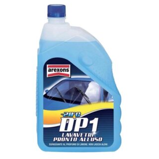 Liquido lavavetri pronto all'uso Arexons, formulato per resistere al congelamento fino a -20 °C. Deterge e sgrassare parabrezza rimuovendo insetti,...