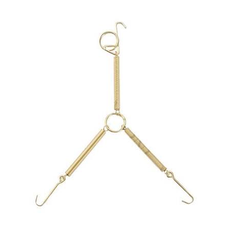 GA-MA SRL APPENDIPIATTI MOLLA PIATTI D.16/19 Molle appendipiatti in ottone MANZONI serie 348, versione MAP1 pensata per piatti con diametro 13-19 cm. Confezione pratica in blister da 2 pezzi,...