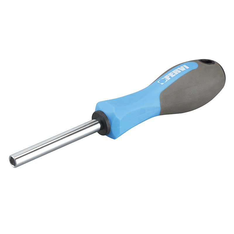 FERVI PORTA INSERTI MAGNETICO 1/4" L.200 MM Porta inserti magnetico FERVI Art. 0562, attacco 1/4" e impugnatura tricomponente ergonomica. Lunghezza 200 mm, corpo cromato in acciaio Cr-V.rn...