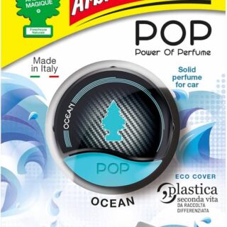Profumatore solido da fissare alla bocchetta d'aria: fragranza Ocean (pesca bianca, gelsomino e rosa) con design a lamelle 3D per diffusione...