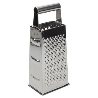Grattugia verticale professionale a 4 facce in acciaio, pensata per uso HORECA. Compatta e pratica, offre quattro tipi di grattugia in un unico...