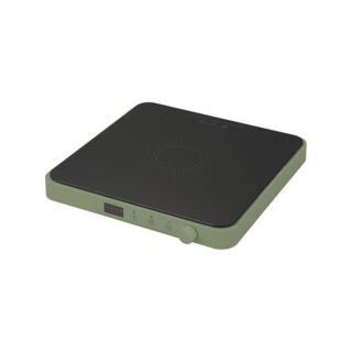 Piastra a induzione monoforo Tognana IRIDEA, compatta e portatile. Potenza regolabile 200-2000 W, temperatura 60-240 &deg;C e timer fino a 240 minuti:...