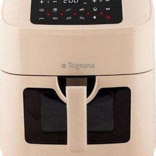 Friggitrice ad aria Tognana Iridea da 9,2 L con doppia resistenza, display digitale e 8 programmi. Ideale per cotture a aria calda fino a 6-7...