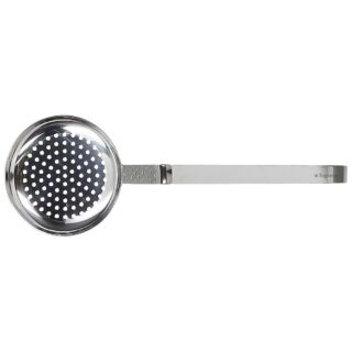 Schiumarola in acciaio inox della linea Riflex Tools: robusta, con manico ergonomico in acciaio e compatibile lavastoviglie, adatta a uso...