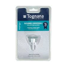 Imbuto di ricambio per caffettiere Tognana linea Riflex da 2 tazze, in acciaio inox con parti in silicone resistente fino a 260 °C. Adatto come...