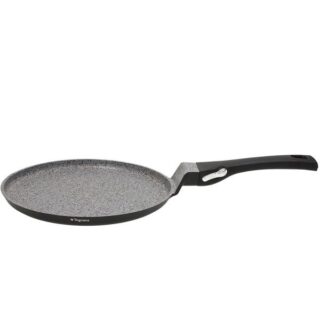 Crepiera Tognana Ambiziosa da 26 cm con corpo in alluminio e interno antiaderente effetto granitato. Manico soft-touch removibile per risparmio di...