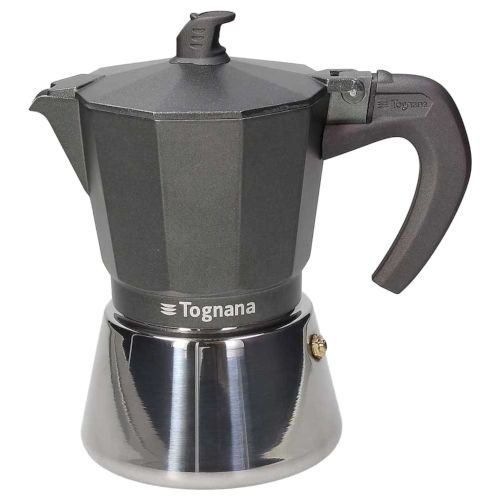 CAFFETTIERA 6 TZ CLASS IN ULTRA Caffettiera moka 6 tazze (0,36 L) compatibile con piani a induzione; corpo in alluminio fuso con fondo full induction e rivestimento interno...
