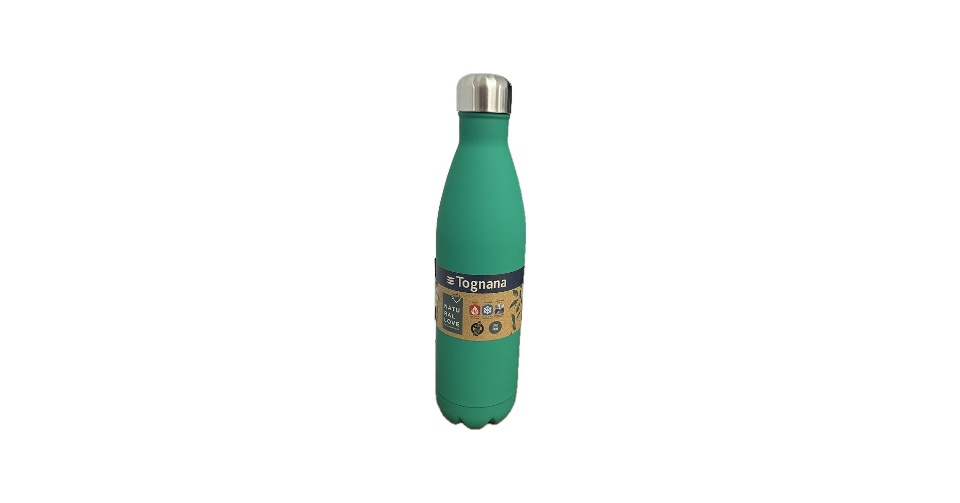 BORRACCIA CC 750 VERDE BRIGH. Borraccia termica in acciaio inox da 750 ml a doppia camera: mantiene le bevande fredde fino a 12 ore e calde fino a 8 ore. Design verde della linea...