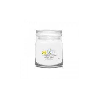 Candela profumata Yankee Candle Midnight Jasmine in giara media Signature da 368 g. Fragranza floreale con note di gelsomino, rosa bianca e fiori...