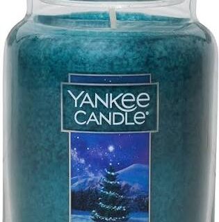 Candela profumata in giara Signature Small Jar da 110 g con fragranza Winter Night Stars: note fresche di agrumi e eucalipto, cuore floreale e fondo...