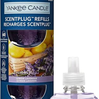 Ricarica olio profumata per diffusore elettrico ScentPlug® con fragranza Lemon Lavender. Confezione da 2 ricariche da 18,5 ml ciascuna; profumo...