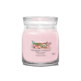 Candela profumata Yankee Candle Desert Blooms in barattolo medio Signature da 368 g con due stoppini. Fragranza floreale-legnosa ispirata al deserto...