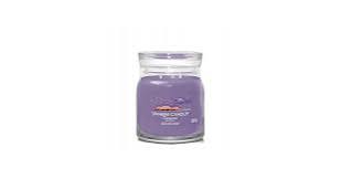 Candela profumata Yankee Candle Stargazing in giara media Signature da 368 g, a due stoppini. Fragranza ispirata a una notte nel deserto con lillà,...