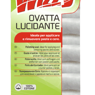 Fiocchi di ovatta in puro cotone per stesura e rimozione di paste lucidanti, cere e polish su carrozzeria, cromature e parti metalliche. Confezione...