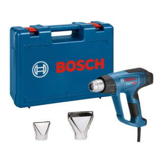 Termosoffiatore professionale Bosch con controllo digitale di temperatura (50-650 °C) e 10 livelli di flusso d'aria. Variante in valigetta con...