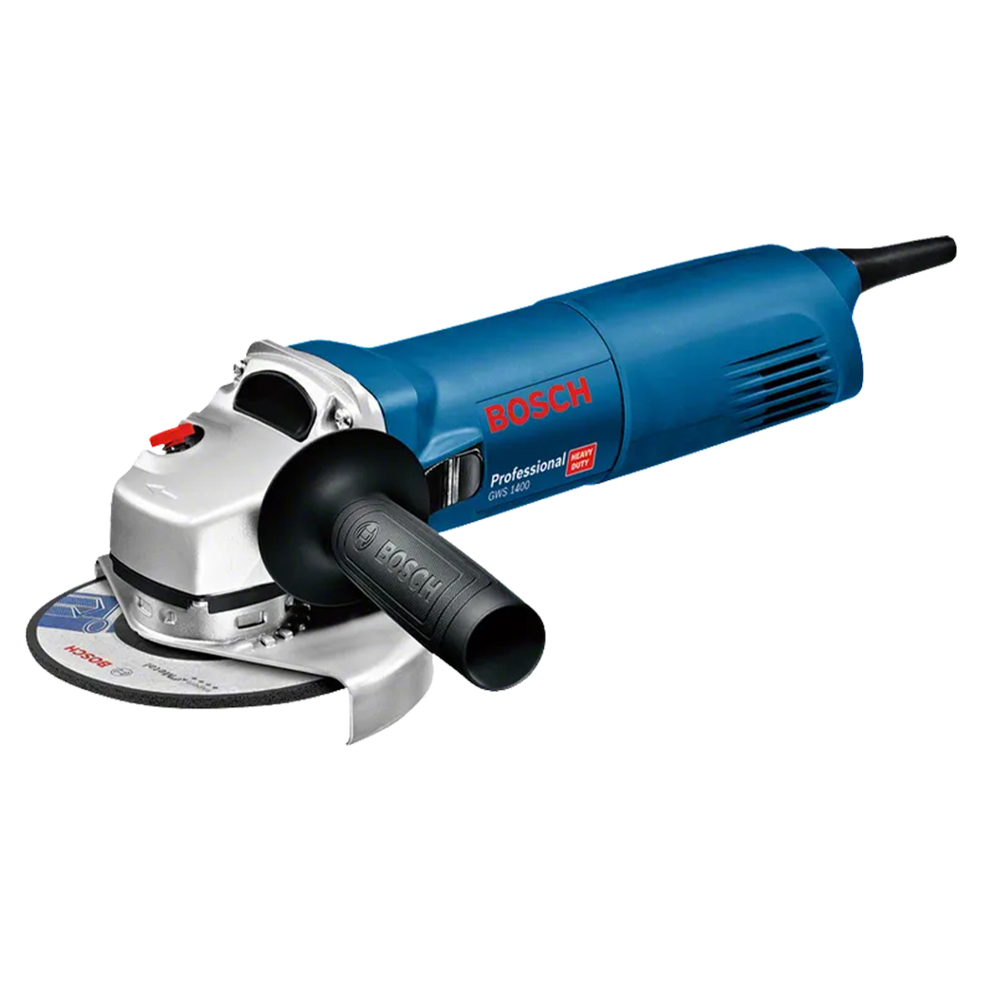 BOSCH SMERIGLIATRICE BOSCH D.125 GWS 1400W Smerigliatrice angolare professionale Bosch da 1.400 W per dischi Ø 125 mm. Progettata per uso continuativo in officina e cantiere, con Constant...