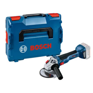 Smerigliatrice angolare cordless Bosch PRO GWS 18V-10 (solo corpo) per uso professionale su metallo. Potente motore brushless, sistemi di protezione...