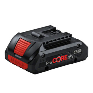 Kit Bosch Professional con 2 batterie ProCORE18V 4,0 Ah (COOLPACK 2.0) e caricabatterie rapido GAL 18V-40: compatibile con il sistema Bosch 18 V per...