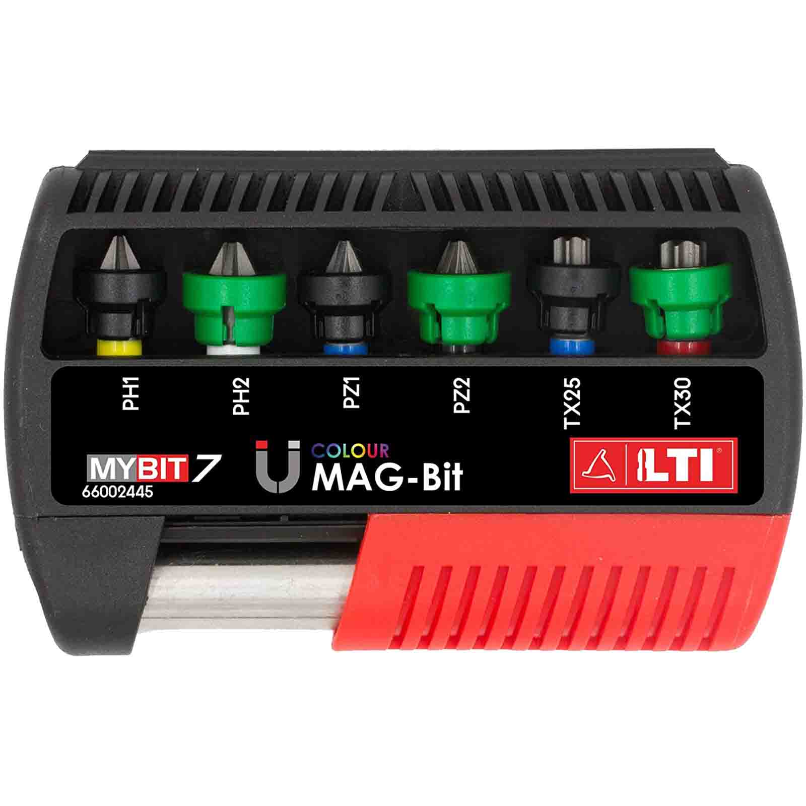 KRINO INSERTI MYBIT 7 ESSENTIAL TXH10-20-25-30-40 Assortimento compatto di inserti per avvitatori della famiglia MYBIT; versione indicata TXH10-15-20-25-30-40. Ideale per lavori di avvitatura in...