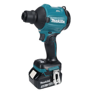 Soffiatore portatile 18V LXT con motore brushless, controllo digitale a 4 velocità e accessori per pulizia e gonfiaggio. Versione solo corpo...