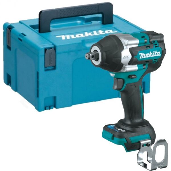 MAKITA AVVITATORE AD IMPULSI 18v Mod. DTW700 Avvitatore ad impulsi cordless 18 V della piattaforma Makita LXT con motore brushless, coppia fino a 700 N·m (1.000 N·m nut-busting) e quattro...