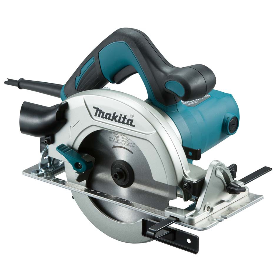 MAKITA SEGA CIRCOLARE HS6601J e valigetta MAKPAC Sega circolare elettrica professionale da 1.050 W, profondità di taglio fino a 54,5 mm e dotazione completa con lama TCT Ø165 mm e valigetta...