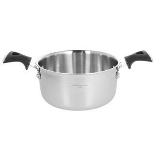 Casseruola Tognana da 20 cm (cod. V77581AGRST) pensata per la cottura su tutti i piani, compresa l'induzione. Capacità indicata 2,2 L; costruzione in...
